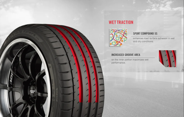 Yokohama Advan Sport V107 225/45 R18 95Y Yokohama Advan Sport V107 225/45 R18 95Y